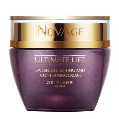 Oriflame NovAge, Ultimate Lift, Overnight Lifting And Contouring Cream (Krem liftingujący i modelujący kontur twarzy na noc)
