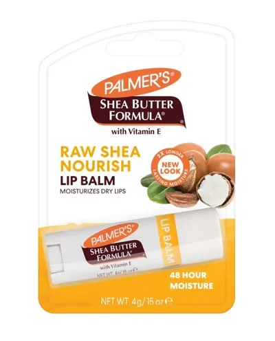 Palmer's Raw Shea Nourish Lip Balm 4H8 SPF15 (Odżywczy balsam do ust SPF15 (nowa wersja))