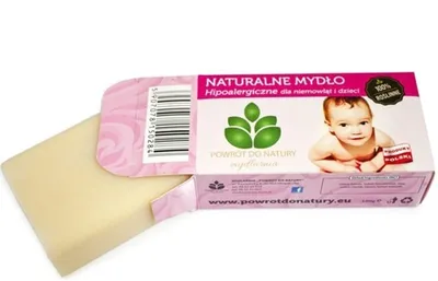 Powrót do natury Naturalne mydło hipoalergiczne dla niemowląt i dzieci