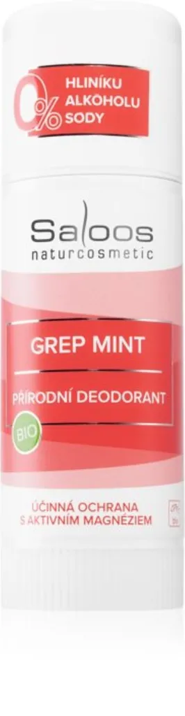 Saloos Naturcosmetic Dezodorant w sztyfcie `Grep Mint`