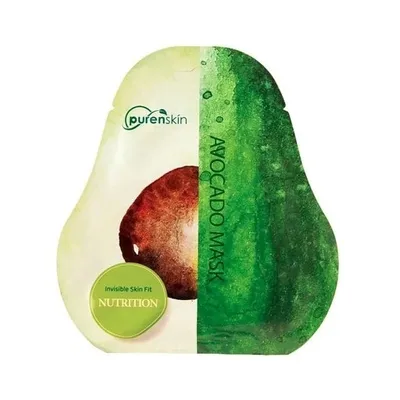 Purenskin Avocado Mask (Maska w płachcie Odżywcze Awokado)
