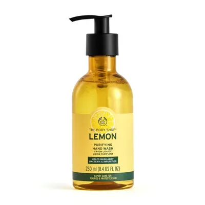 The Body Shop Lemon, Purifying Hand Wash (Żel do mycia dłoni `Oczyszczająca cytryna`)