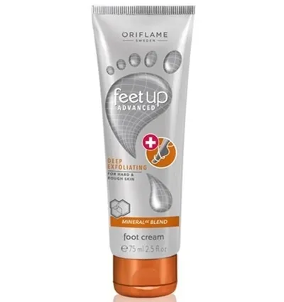 Oriflame Feet Up Advanced, Deep Exfoliating Foot Cream (Złuszczający krem do stóp)
