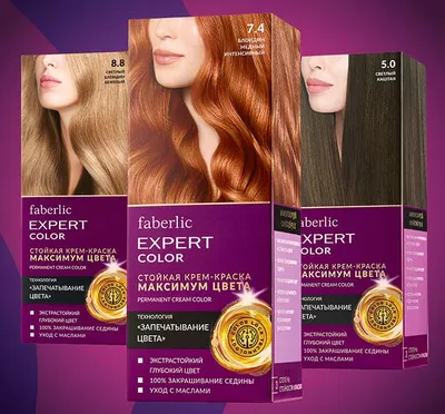 Faberlic Expert Color, Trwała farba do włosów `Maksimum koloru`