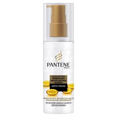 Pantene Pro-V, Gęste i Mocne, Błyskawicznie zwiększająca gęstość odżywka w sprayu