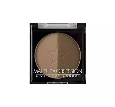 Makeup Obsession London Duo Eyebrow Powder (Pudrowy cień do brwi)