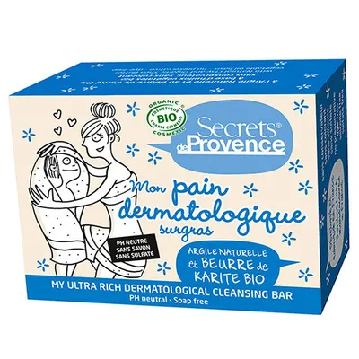 Secrets de Provence Mon Pain Dermatologique Surgras (Mydło dermatologiczne do bardzo wrażliwej skóry)