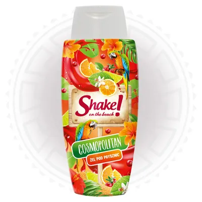 Shake for Body On the Beach, Żel pod prysznic `Cosmopolitan`