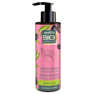Venita Bio Natural Care, Hand Cream for very Dry Skin Sweet Olive (Krem do rąk do bardzo suchej skóry `Słodka oliwka`)