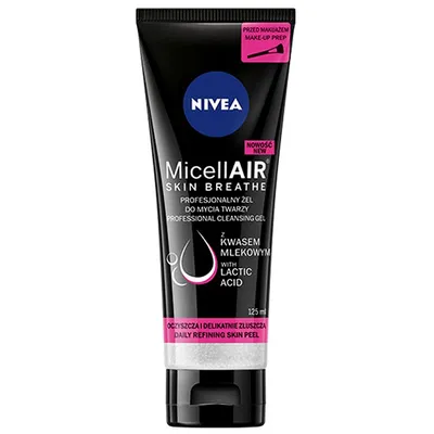 Nivea MicellAir Skin Breathe, Profesjonalny żel do mycia twarzy