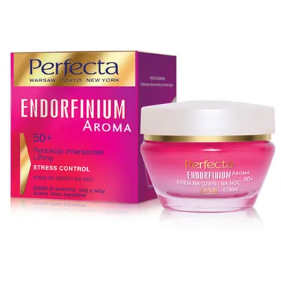 Perfecta Endorfinium Aroma, Stress Control 50+, Krem na dzień i na noc