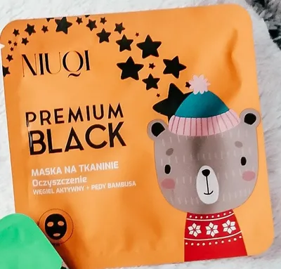 Niuqi Premium Black, Maska na tkaninie `Oczyszczenie`