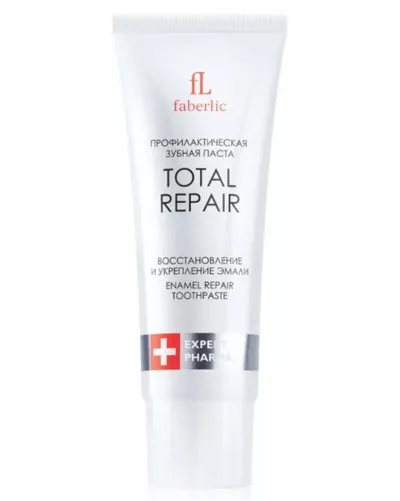 Faberlic Expert Pharma, Pasta do zębów `Odnowienie szkliwa Total Repair`