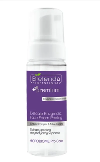 Bielenda Professional Microbiome Pro Care, Premium Delicate Enzymatic Face Foam Peeling (Delikatny peeling enzymatyczny w piance)