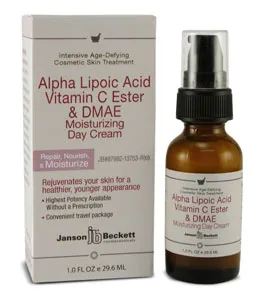 Janson Beckett Alpha Lipoic, Vitamin C Ester, DMAE Day Cream