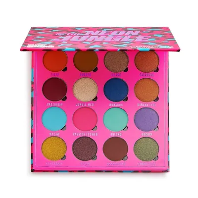 Makeup Obsession London In The Neon Jungle Eyeshadow Palette (Paleta cieni do powiek)