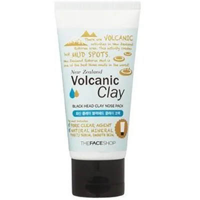 The Face Shop Volcanic Clay Black Head Clay Nose Pack (Maseczka oczyszczająca nos z glinką)