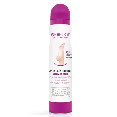 SheFoot Antyperspirant do stóp