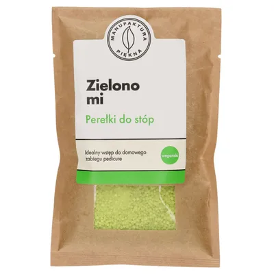 Manufaktura Piękna Perełki do stóp `Zielono mi`