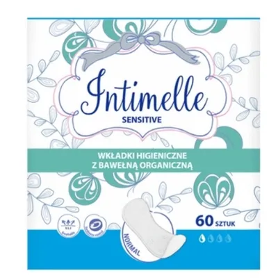 Intimelle Normal Sensitive, Wkładki higieniczne z bawełną organiczną