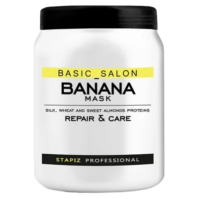 Stapiz Basic Salon, Banana Mask Repair & Care (Maska do włosów)
