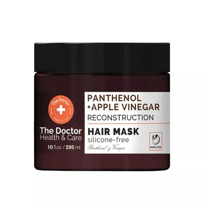 The Doctor Health & Care Hair Mask, Reconstrucion (Maska do włosów rekonstruujący `Pantenol + Ocet jabłkowy`)