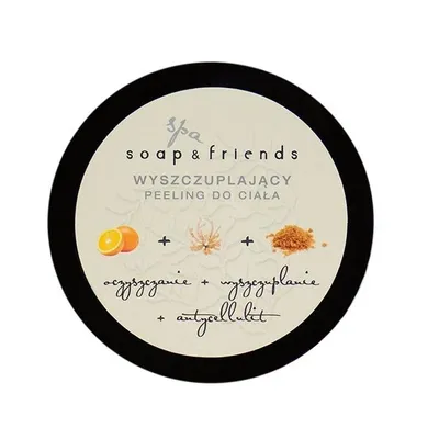 Soap & Friends Pomarańcza, Wyszczuplający peeling do ciała