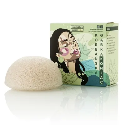 Manufaktura Natura Gąbka Konjac z aloesem