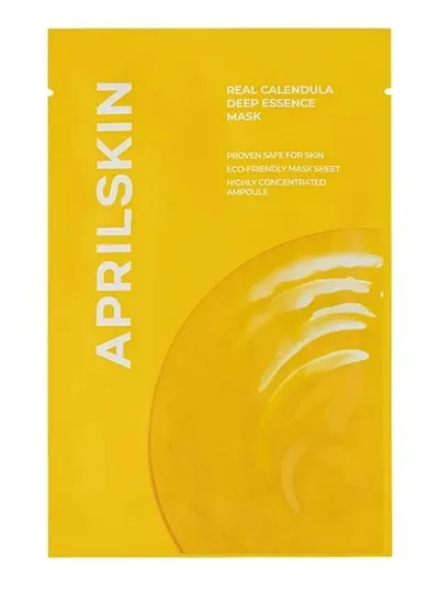 Aprilskin Real Calendula, Deep Essence Mask (Maseczka z esencją z nagietka)