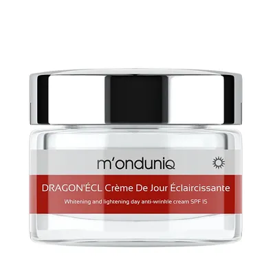M'onduniq Dragon`Ecl Creme Jour Eclaircissante SPF 15 (Rozświetlająco-wybielający krem przeciwzmarszczkowy na dzień SPF15)