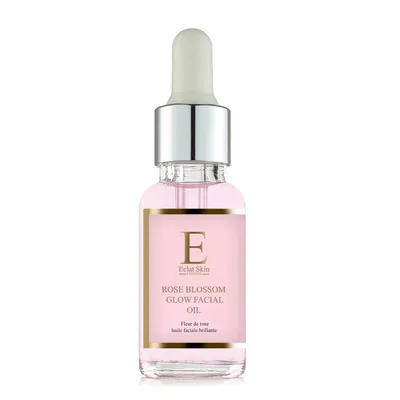 Eclat Skin London Rose Blossom Glow Facial Oil (Rozświetlający olejek do twarzy z kwiatem róży)