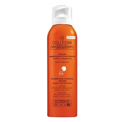 Collistar Nourishing Tanning Mousse Comfort and Hydration (Mus do opalania SPF 30 `Komfort i Nawilżenie`)