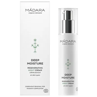 Madara Organic Skincare Deep Moisture Regenerating Night Cream (Krem regenerujący na noc)