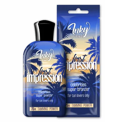 Inky Cosmetics First Impression Celebrities Super Bronzer (Ciemny bronzer do opalania w solarium)