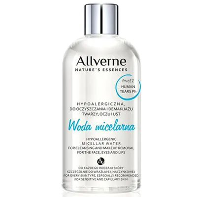 Allvernum Nature's Essences Hypoalergiczna woda micelarna
