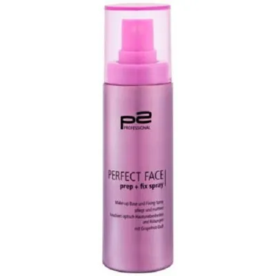 P2 Cosmetics Perfect Face, Prep + Fix spray (Spray do twarzy fiksujący i baza pod makijaż)