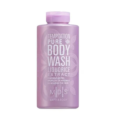 Mades Cosmetics Bath & Body, Temptation Pure Body Wash Liquorice (Żel pod prysznic z lukrecją)