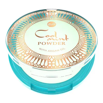 Bell Oriental Tales, Cool Mint Powder with Argan Oil (Chłodzący puder do twarzy z miętą)