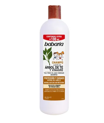 Babaria Natural Cosmetics Tea Tree Oil and Vinegar Shampoo (Szampon z ekstraktem z octu z quassia i olejkiem z drzewa herbacianego)