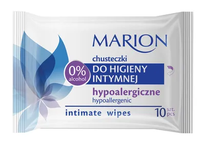 Marion Hipoalergiczne chusteczki do higieny intymnej (nowa wersja)
