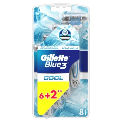 Gillette Blue 3 Cool, Jednorazowa maszynka do golenia dla mężczyzn
