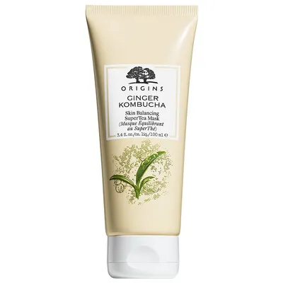 Origins Ginger Kombucha Skin Balancing Super Tea Mask (Kremowa maska z glinką z kombuczą i imibirem)