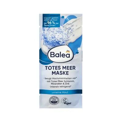 Balea Totes Meer Maske (Intensywnie oczyszczająca maseczka do twarzy z minerałami z Morza Martwego (nowa wersja))