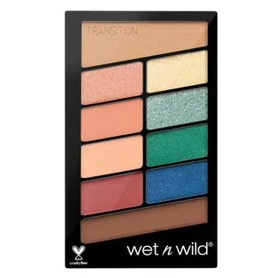 Wet n Wild Color Icon, Stop Playing Safe, Eyeshadow Palette (Paleta 10 cieni do powiek)