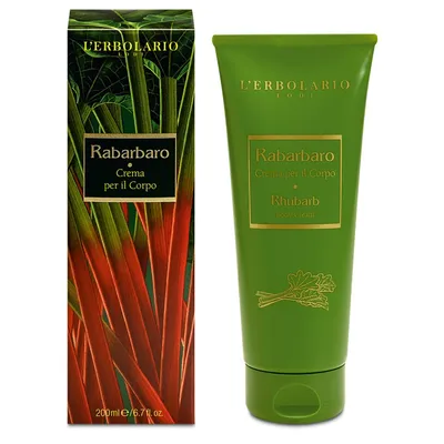 L'Erbolario Rabarbaro, Crema Per Il Corpo (Perfumowany krem do ciała 'Rabarbar')