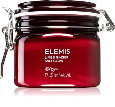 Elemis Body Exotics, Lime & Ginger Salt Glow Body Scrub (Orzeźwiający peeling do ciała)