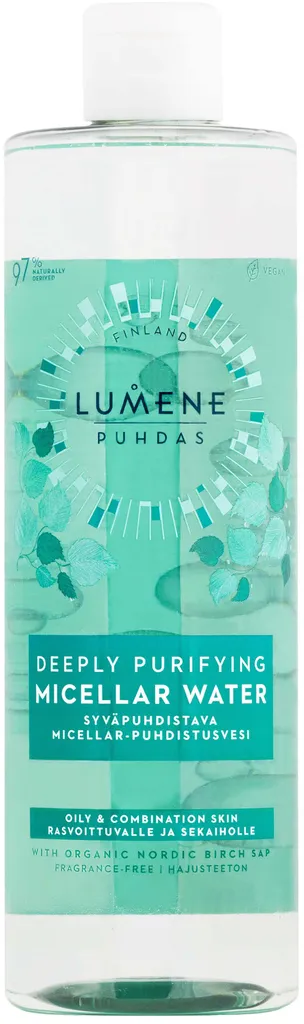 Lumene Puhdas, Deeply Purifying Micellar Water (Oczyszczający płyn micelarny)