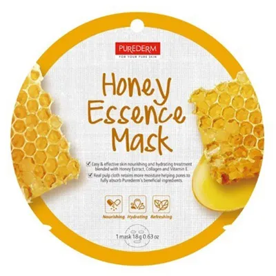 Purederm Honey Essence Mask (Maska w płacie)