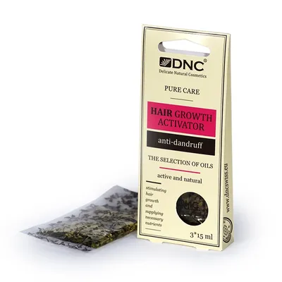 DNC Pure Care, Hair Growth Activator Anti-dandruff (Naturalny olejek stymulator wzrostu włosów)