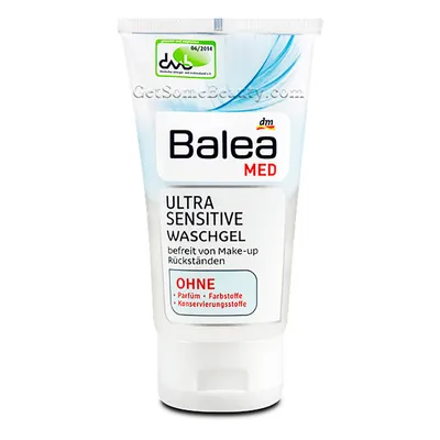 Balea Med, Waschgel Ultra Sensitive (Ultra delikatny żel do mycia twarzy)
